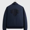 Giorgio Armani x Kith New York Knicks Navy Bomber Jacket Back