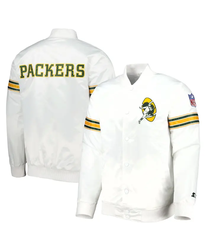 Green Bay Packers Power Forward Varsity Jacket
