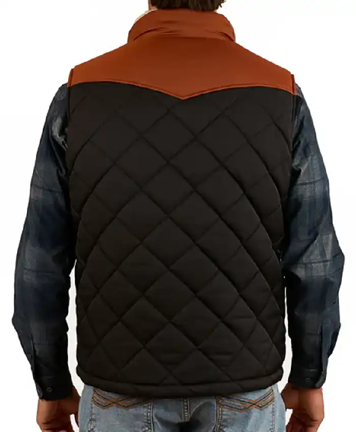 Home and Away Shane Withington Quilted Vest Back