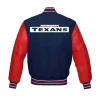 Houston Texans Letterman Bomber Jacket For Sale