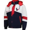 Houston Texans Shoulder To Shoulder Navy Jacket Front