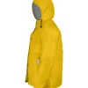 Hunter Lightweight Yellow Rain Jacket Left