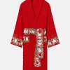 I Love Baroque Red Versace Robe