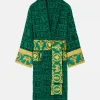 I Love Baroque Versace Green Bathrobe