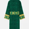 I Love Baroque Versace Green Bathrobe Back