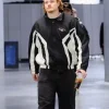 Ice Hockey Player Owen Tippett Black and White Track Jacket Front