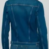 Imperfect Women Eleanor Denim Jacket Back