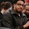 Indiana Pacers Vs Chicago Bulls Tyrese Haliburton Leather Jacket Right