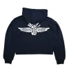 Indianapolis 500 Wing Wheel Flag Cropped Jacket For Sale