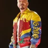 J Balvin 2026 Coachella Columbia Leather Jacket