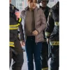 Jackie Chicago Fire S14 Purple Puffer Jacket