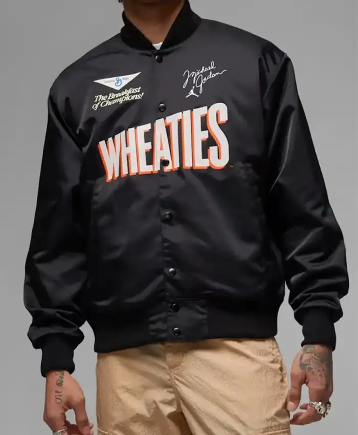 Jalen Hurts Jordan Flight MVP Wheaties Varsity Jacket