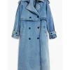 Shrinking S03 Jessica Williams denim trench coat
