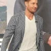 Justin Hartley The Jennifer Hudson Show Checked Blazer