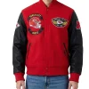 Kansas City Chiefs Born For Sport Red and Black Varsity Jacket