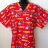 Kansas City Chiefs Red Scrubs For Sale