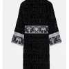 Ken Koepp Black Versace Bathrobe For Sale
