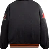 Kith x NFL Bengals Black Bomber Jacket For Sale