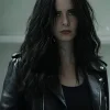 Krysten Ritter Daredevil Born Again S02 Black Leather Jacket Front