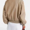 Kylie Jenner Kid Cudi Podcast Bomber Jacket Back