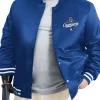 LA Dodgers Starter Royal Adaptive Champions Varsity Jacket Front