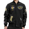 LA Lakers Born For Sport Black Varsity Jacket
