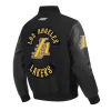 LA Lakers Born For Sport Black Varsity Jacket For Sale