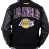 LA Lakers City Arch Black Varsity Jacket For Sale