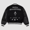 Las Vegas Aces Vashtie x Fanatics WNBA Black Varsity Jacket Back