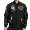 Las Vegas Raiders Born For Sport Black Varsity Jacket