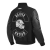 Las Vegas Raiders Born For Sport Black Varsity Jacket For Sale