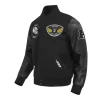 Las Vegas Raiders Born For Sport Black Varsity Jacket Side