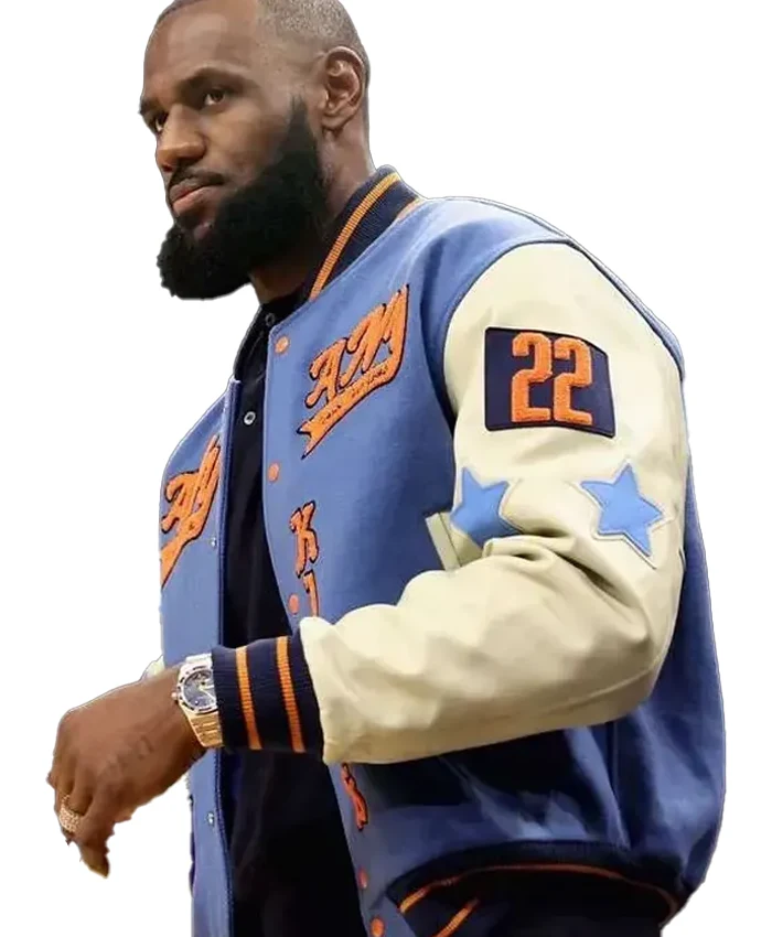 Lebron James Pro Basketball Varsity Jacket For Sale