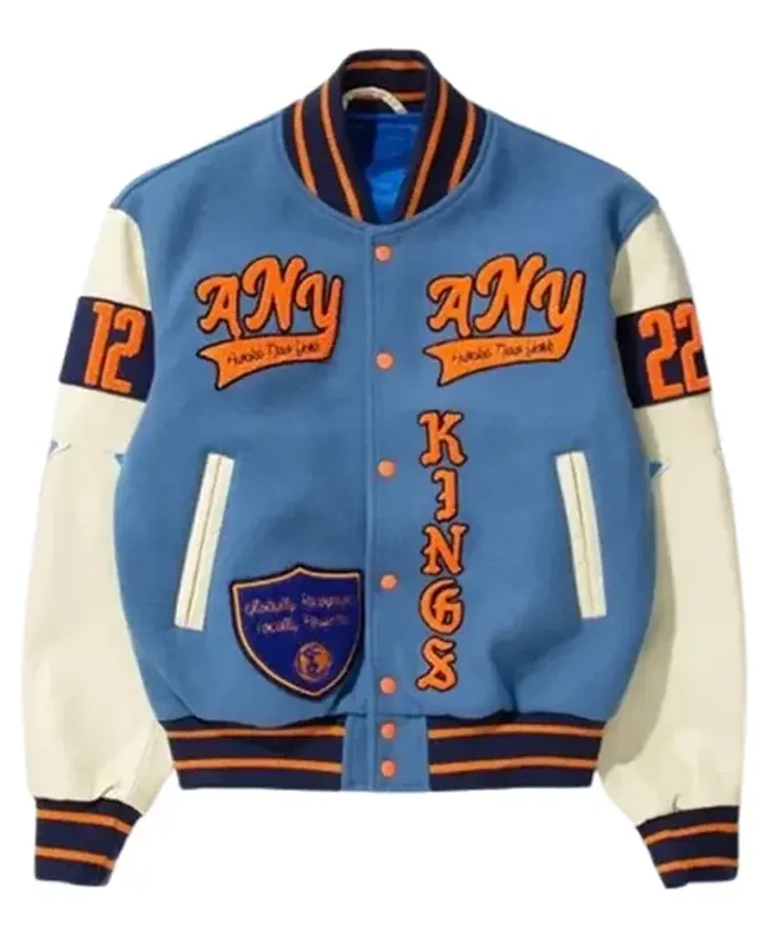 Lebron James Pro Basketball Varsity Jacket Front