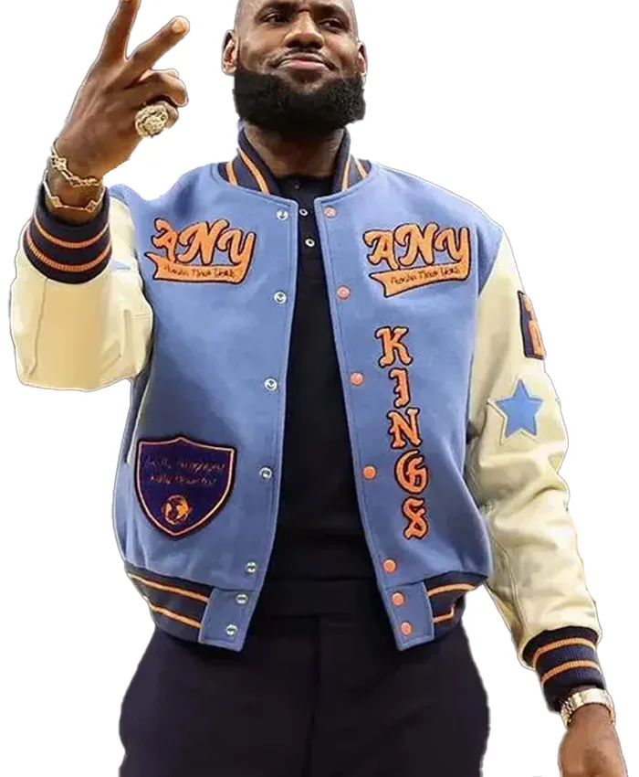 Lebron James Pro Basketball Varsity Jacket