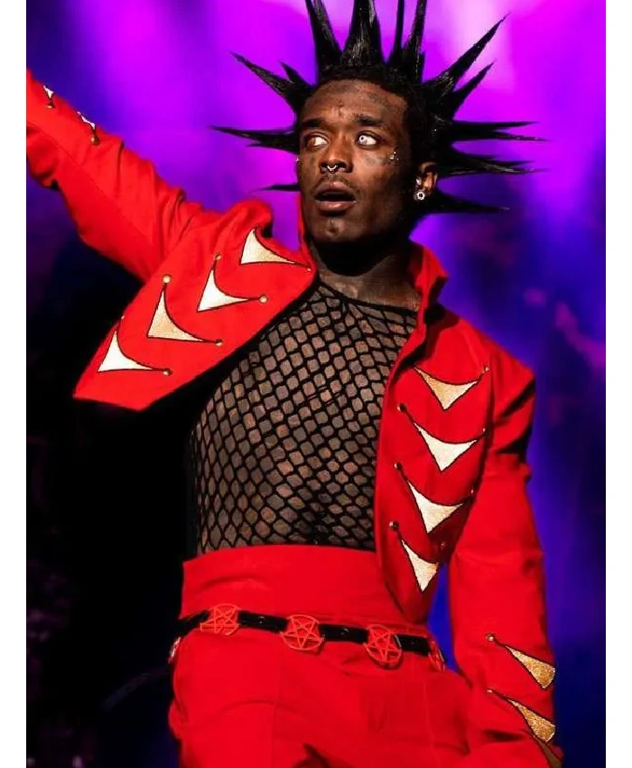 Lil Uzi Vert Rolling Loud Red Jacket