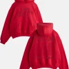 Lonely Ghost I Love You Say It Back Pullover Hoodie Red