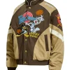 Looney Tunes Mafa Vintage Tunes Squad Baseball Jacket Front