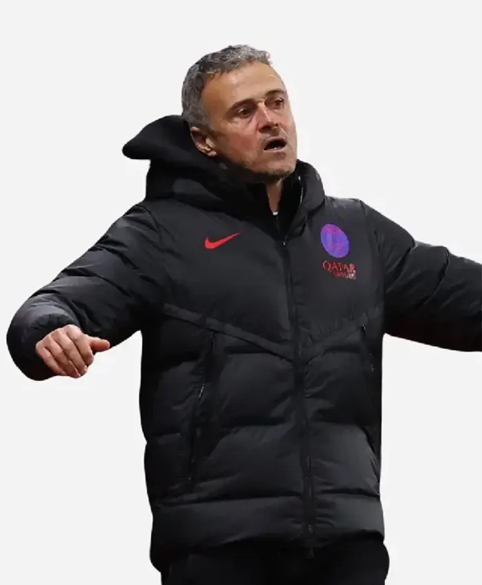 Luis Enrique PSG Victory 2026 Puffer Jacket For Sale