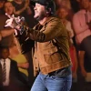Luke Bryan 2026 Brown Suede Jacket For Sale
