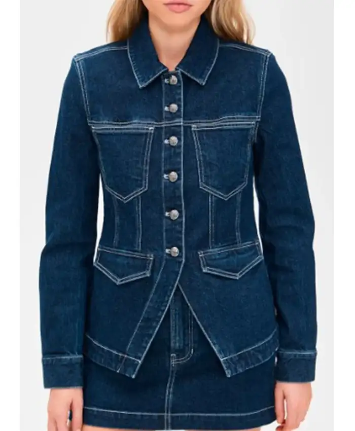Malcolm In The Middle Life’s Still Unfair Jane Kaczmarek Denim Jacket Front