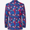 Man of Tomorrow Superman Multicolor Suit Back