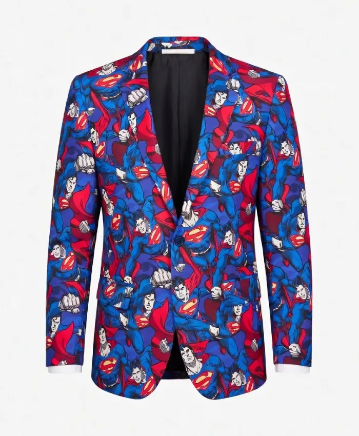 Man of Tomorrow Superman Multicolor Suit Front