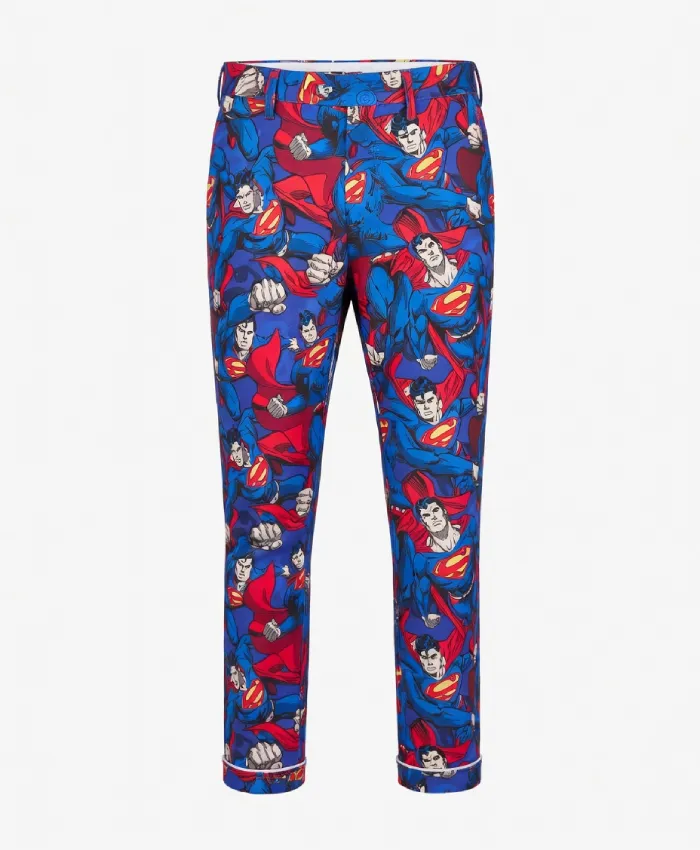 Man of Tomorrow Superman Multicolor Suit Pant
