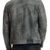 Marshals S01 Tatanka Means Grey Washed Jacket Back