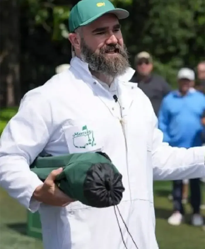 Masters Tournament 2026 Jason Kelce White Jumpsuit For Sale