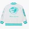 Memphis Grizzlies Mitchell & Ness White Arctic Jacket For Sale