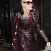 Meryl Streep NYC 2026 Leather Trench Coat For Sale