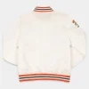 Miami Hurricanes Whiteout Bomber Jacket Back