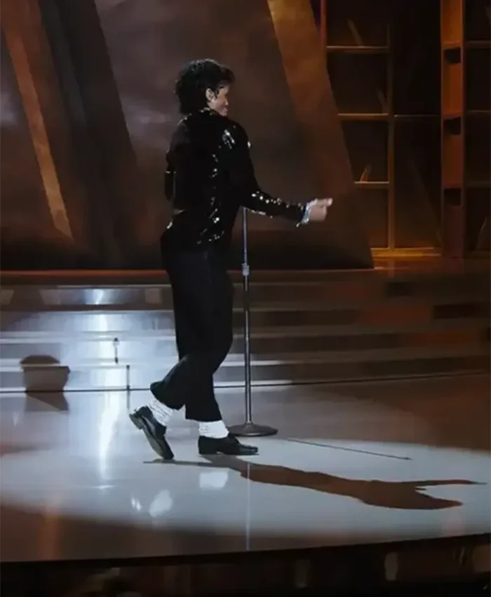 Michael Jaafar Jackson Sequin Blazer Back